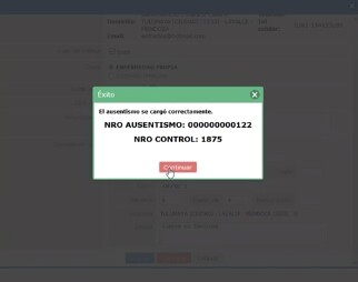 registro osep ausentismo