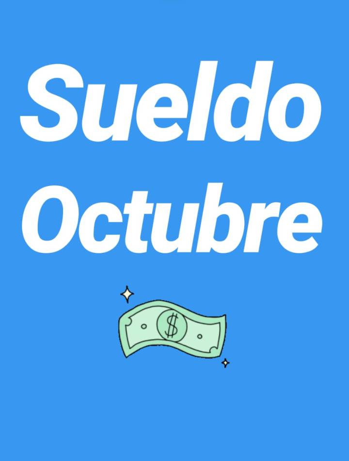 sueldo octubre