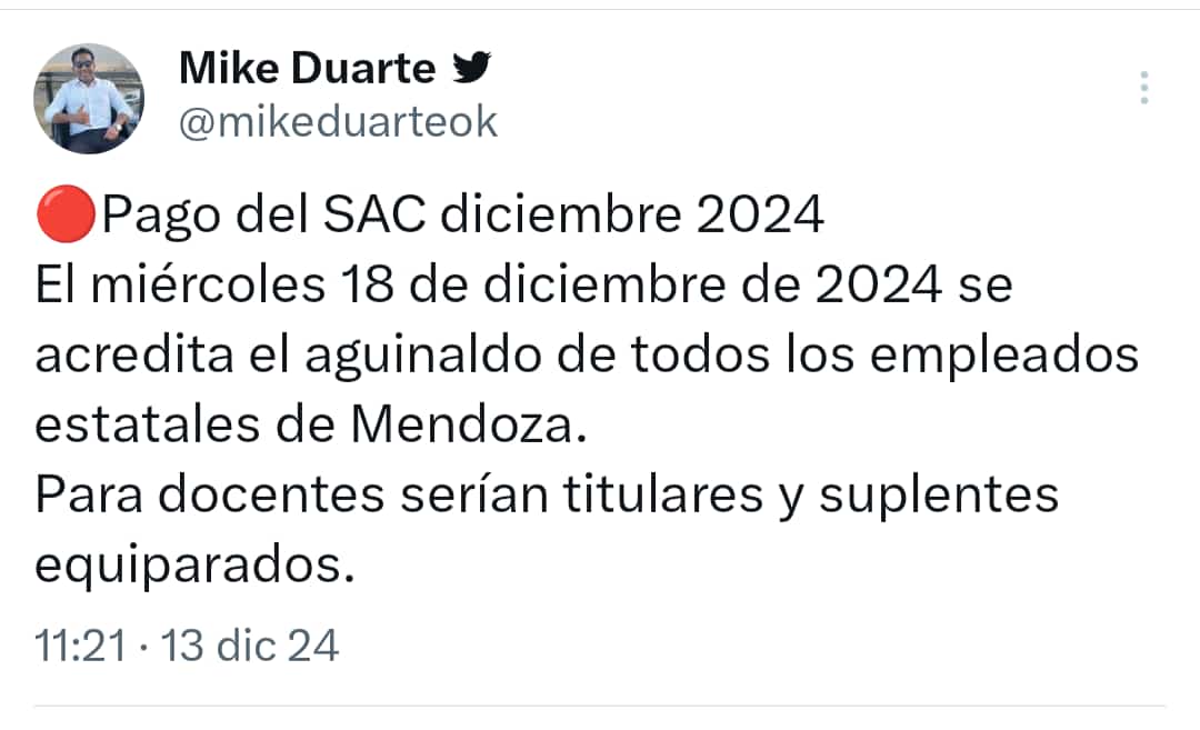Aguinaldo 2024, pago en diciembre – Blog del Secretario Mike